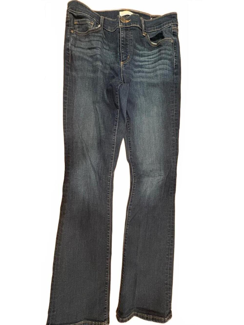 LOFT Dark Wash Bootcut Jeans Size 8-361
